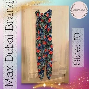 floral print jumpsuit